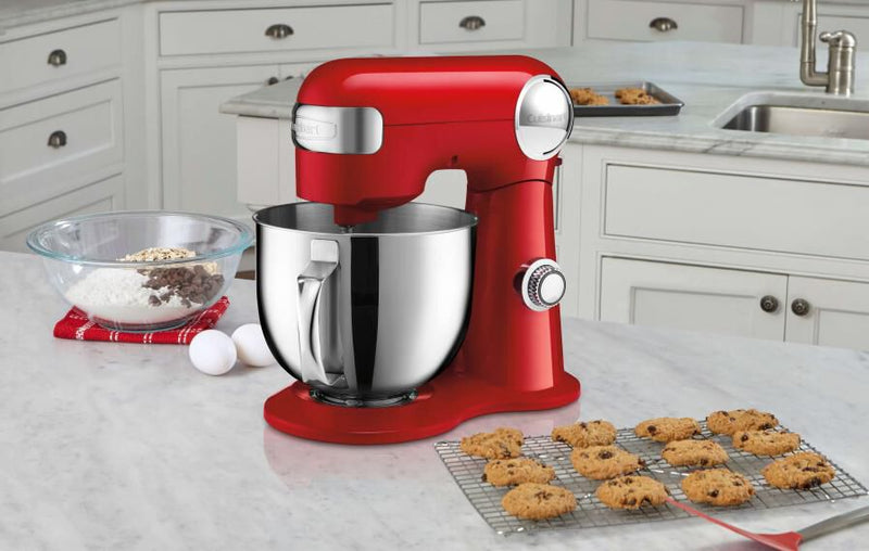 CU Precision Master™ 5.5Qt (5.2L) Stand Mixer - Red