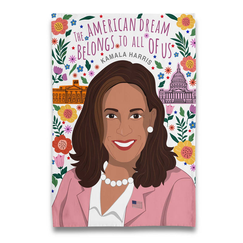 Naked Decor - Kamala Harris Tea Towel - All Things DC Collection