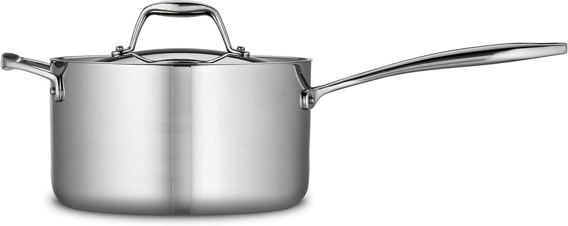 Tramontina Tri-Ply Stainless Sauce Pan 1.5QT - 4QT