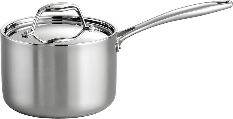 Tramontina Tri-Ply Stainless Sauce Pan 1.5QT - 4QT