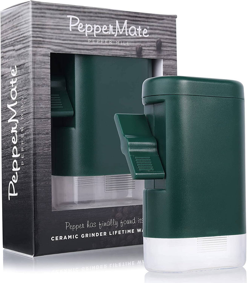 Peppermate - Traditional Peppermill: Aqua