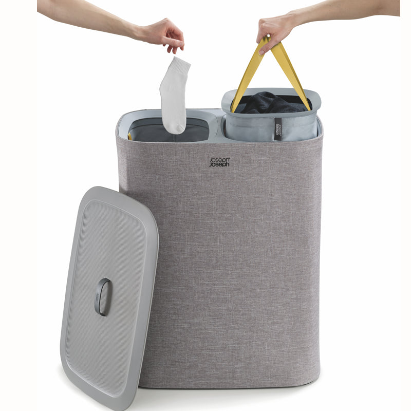 Tota 90L Easy-Empty Laundry Basket