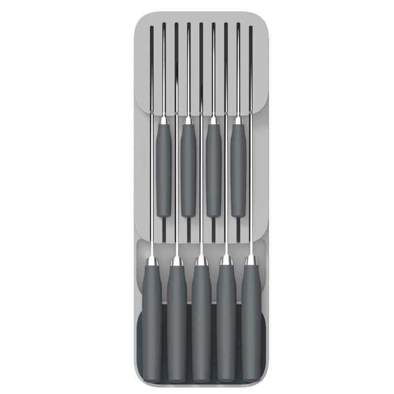 DrawerStore™ 2-Tier Compact Knife Organizer