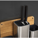 CounterStore™100 - Utensil Organizer & Oak Board