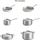 Tramontina Tri-Ply Stainless 10 PC Cookware Set