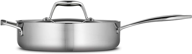 Tramontina Tri-Ply Stainless 3 to 6 Quart Sauté Pan