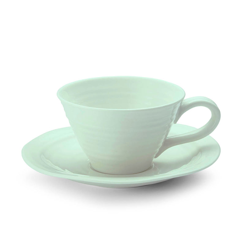 Sophie Conran for Portmeirion Celadon Collection Teacup/ Saucer