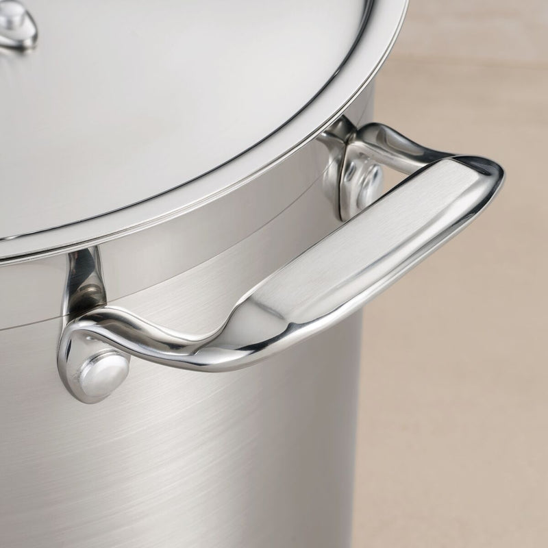 Tramontina 12 Qt Stainless Steel Covered Stock Pot