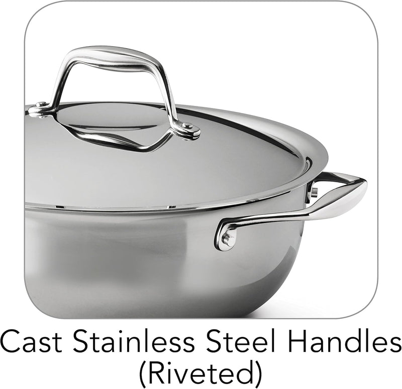 Tramontina Tri-Ply Stainless Universal Pan