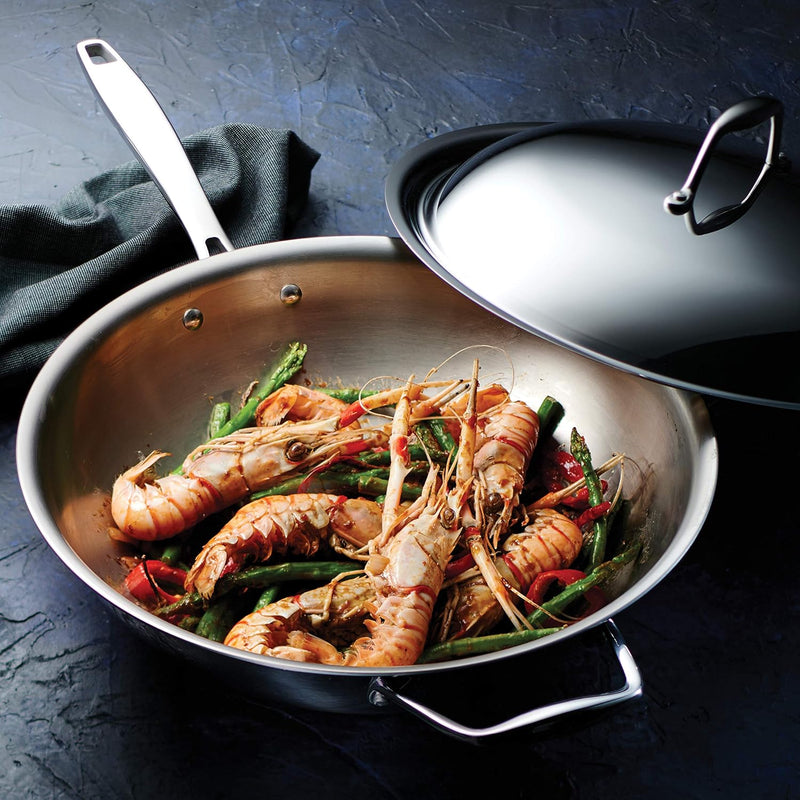 Tramontina Tri-Ply Stainless Wok