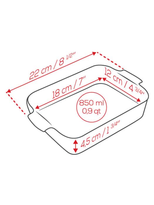 Peugeot Appolia Rectangular Ceramic Oven Dish