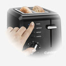 CU 2-Slice Compact Toaster - Black