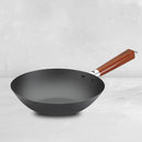 CU 11" Carbon Steel WOK with Premium Wood Handle