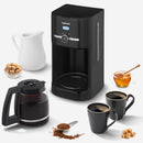 CU NEW 12-Cup Programmable Coffeemaker - Black