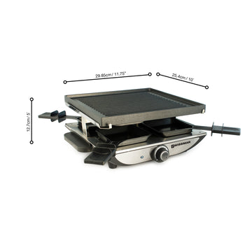 Raclette Grill | Reversible Cast Aluminum Grill Plate | Swissmar