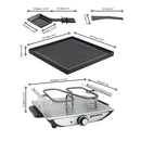 Raclette Grill | Reversible Cast Aluminum Grill Plate | Swissmar