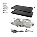 Raclette Grill | Reversible Cast Aluminum Grill Plate | Swissmar