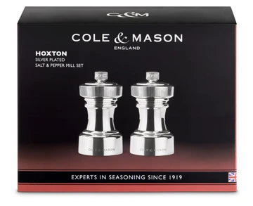 Cole & Mason The Hoxton S&P Gift Set, Silver Plated