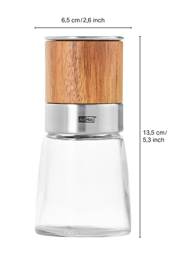 AdHoc AKASIA Pepper/Salt Mill - Unfilled