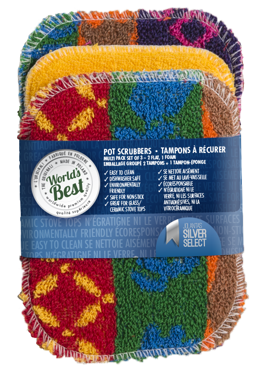 Pot Scrubbers - Multi Pack - Printed