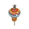 Ceramic Oil Pourer Blue/Red