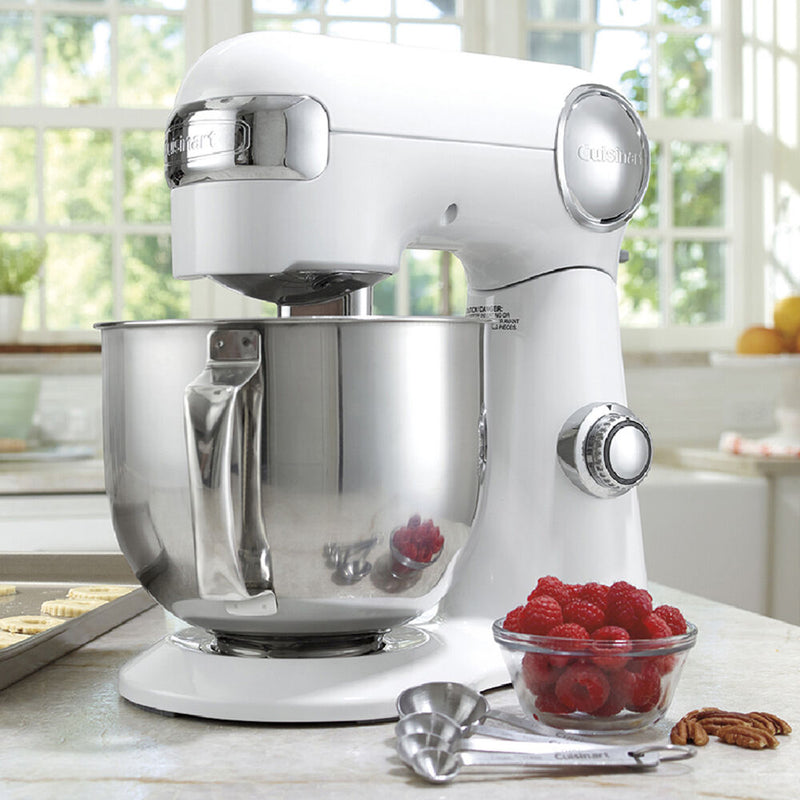 CU Precision Master™ 5.5Qt (5.2L) Stand Mixer - White