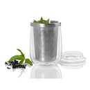 AdHoc Tea Glass w/ SS infuser