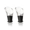 Vacu Vin Wine Server Crystal 2/ST Black