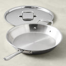 All-Clad D5 P 12.5" Deep Skillet with Lid