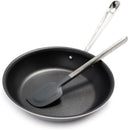 All-Clad D3 10" Nonstick Fry Pan with spatula