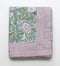 Rozablue - Handblockprinted tablecloth small Chintz aubergine 150 x 240