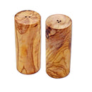 olivenholz-erleben - Set of 2 TURM salt and pepper shakers made of olive wood