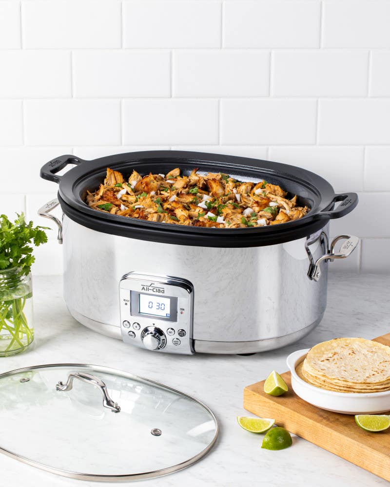 All-Clad STAINLESS STEEL SLOW COOKER GOURMET 7QT