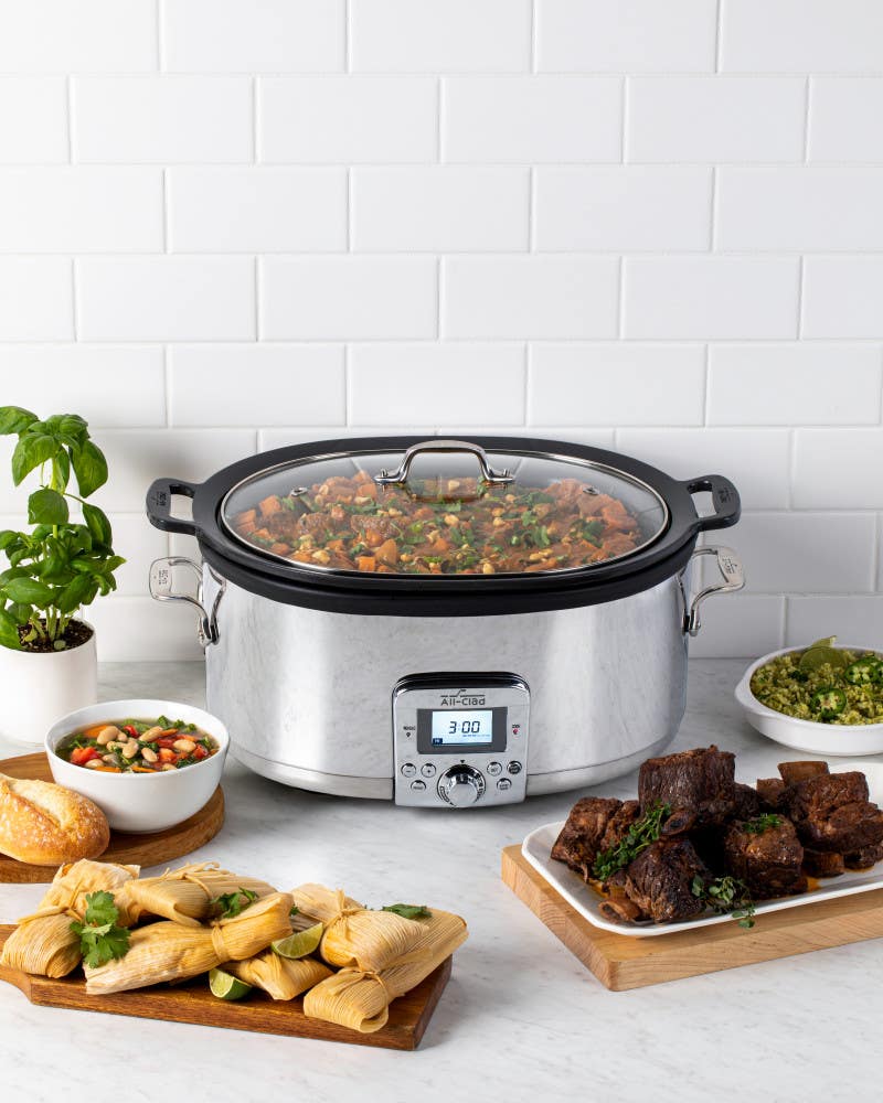 All-Clad STAINLESS STEEL SLOW COOKER GOURMET 7QT