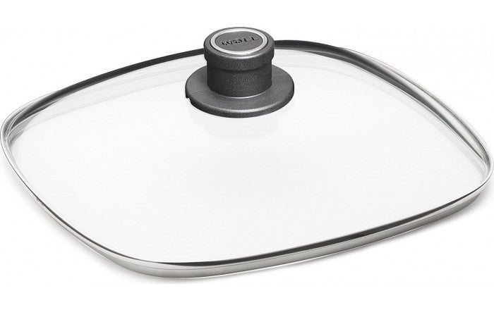 Woll 8"-12" Tempered Safety Glass Lid with Vented Knob