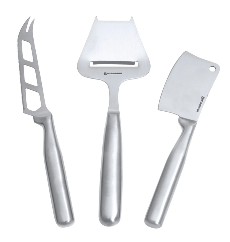 Cheese Knife Set | 3-Piece Stainless Steel | Swissmar