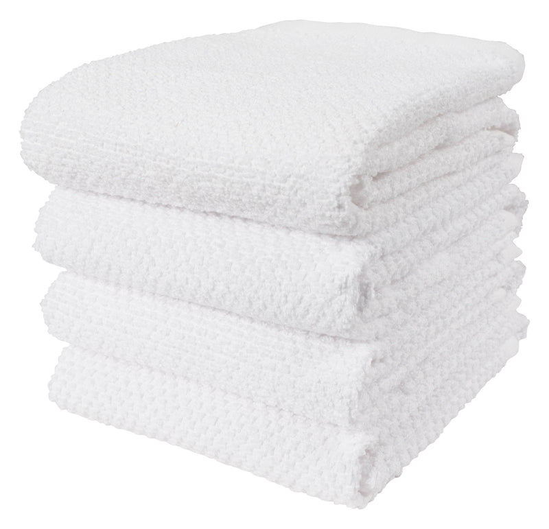 KAF Home - KAF Home Deluxe Popcorn Terry Kitchen Towels - Set of 4